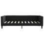Sofá cama nido con cajones tela negro 90x190 cm de vidaXL, Camas y somieres - Ref: Foro24-3196626, Precio: 309,65 €, Descuent...