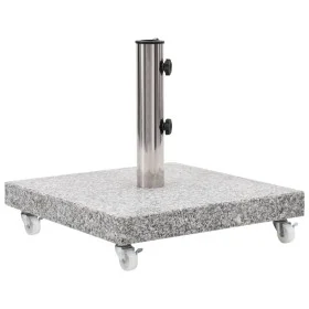 Base de sombrilla cuadrada de granito gris 30 kg de vidaXL, Bases para sombrillas - Ref: Foro24-48563, Precio: 97,25 €, Descu...
