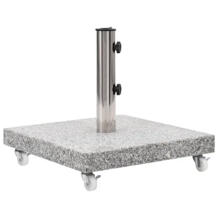 Base de sombrilla cuadrada de granito gris 30 kg de vidaXL, Bases para sombrillas - Ref: Foro24-48563, Precio: 97,25 €, Descu...