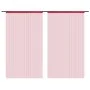 Cortinas de flecos 2 piezas 140x250 cm burdeos de vidaXL, Cortinas y visillos - Ref: Foro24-132409, Precio: 20,85 €, Descuent...