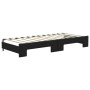 Sofá cama nido con colchón tela negro 80x200 cm de vidaXL, Camas y somieres - Ref: Foro24-3197441, Precio: 415,37 €, Descuent...