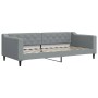 Sofá cama nido con colchón tela gris claro 90x200 cm de vidaXL, Camas y somieres - Ref: Foro24-3197444, Precio: 443,74 €, Des...