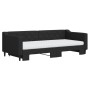 Sofá cama nido con colchón tela negro 90x200 cm de vidaXL, Camas y somieres - Ref: Foro24-3197446, Precio: 441,55 €, Descuent...