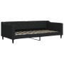 Sofá cama nido con colchón tela negro 90x200 cm de vidaXL, Camas y somieres - Ref: Foro24-3197446, Precio: 441,55 €, Descuent...