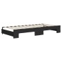 Sofá cama nido con colchón tela negro 90x200 cm de vidaXL, Camas y somieres - Ref: Foro24-3197446, Precio: 441,55 €, Descuent...