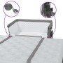 Cuna con colchón tela de lino gris oscuro de vidaXL, Cunas y camas para niños - Ref: Foro24-10290, Precio: 130,85 €, Descuent...