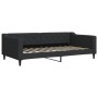 Sofá cama nido con colchón tela negro 100x200 cm de vidaXL, Camas y somieres - Ref: Foro24-3197451, Precio: 435,94 €, Descuen...