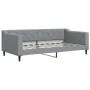 Trundle sofa bed with light gray fabric mattress 90x190 cm by vidaXL, Beds and slatted bases - Ref: Foro24-3197454, Price: 40...