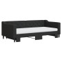 Sofá cama nido con colchón tela negro 90x190 cm de vidaXL, Camas y somieres - Ref: Foro24-3197456, Precio: 410,59 €, Descuent...