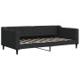 Sofá cama nido con colchón tela negro 90x190 cm de vidaXL, Camas y somieres - Ref: Foro24-3197456, Precio: 410,59 €, Descuent...