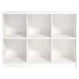 Estantería madera maciza de pino blanco 104x33x76 cm de vidaXL, Librerías y estanterías - Ref: Foro24-809967, Precio: 123,83 ...