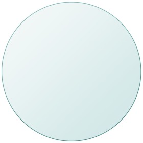 Tablero de mesa de cristal templado redondo 800 mm de vidaXL, Tableros para mesas - Ref: Foro24-243629, Precio: 71,11 €, Desc...