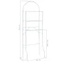 Estante para inodoro blanco 60x33x174 cm de vidaXL, Toalleros - Ref: Foro24-246723, Precio: 40,18 €, Descuento: %