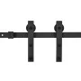 Puerta corredera con herrajes madera maciza de pino 100x210 cm de vidaXL, Puertas - Ref: Foro24-3202997, Precio: 201,25 €, De...