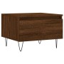 Mesas de centro 2 uds madera ingeniería roble marrón 50x46x35cm de vidaXL, Mesas de centro - Ref: Foro24-830875, Precio: 55,2...