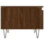 Mesas de centro 2 uds madera ingeniería roble marrón 50x46x35cm de vidaXL, Mesas de centro - Ref: Foro24-830875, Precio: 54,8...