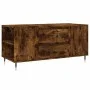 Mesa de centro madera ingeniería roble ahumado 102x44,5x50 cm de vidaXL, Mesas de centro - Ref: Foro24-830993, Precio: 75,58 ...