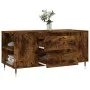 Mesa de centro madera ingeniería roble ahumado 102x44,5x50 cm de vidaXL, Mesas de centro - Ref: Foro24-830993, Precio: 75,58 ...