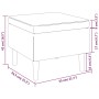 Taburete con patas de madera terciopelo marrón de vidaXL, Taburetes y sillas plegables - Ref: Foro24-329444, Precio: 78,24 €,...