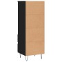 Aparador alto madera contrachapada negro 40x36x110 cm de vidaXL, Aparadores - Ref: Foro24-831509, Precio: 70,77 €, Descuento: %