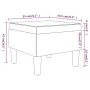 Taburete con patas de madera tapizado tela rojo tinto by vidaXL, Folding stools and chairs - Ref: Foro24-329428, Price: 78,46...
