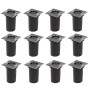 Luces de suelo de exterior cuadradas 12 unidades de vidaXL, Iluminación de exterior - Ref: Foro24-160437, Precio: 137,37 €, D...