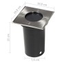 Luces de suelo de exterior cuadradas 12 unidades de vidaXL, Iluminación de exterior - Ref: Foro24-160437, Precio: 137,37 €, D...