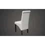 Sillas de comedor 6 unidades cuero sintético blanco de vidaXL, Sillas de comedor - Ref: Foro24-160317, Precio: 481,08 €, Desc...