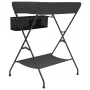Mesa cambiadora hierro gris antracita de vidaXL, Cambiadores para bebés - Ref: Foro24-10266, Precio: 76,25 €, Descuento: %
