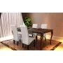 Sillas de comedor 4 unidades cuero sintético blanco de vidaXL, Sillas de comedor - Ref: Foro24-160315, Precio: 321,73 €, Desc...