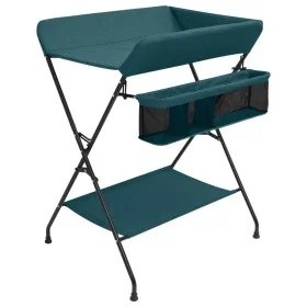 Mesa cambiadora de hierro verde de vidaXL, Cambiadores para bebés - Ref: Foro24-10270, Precio: 85,06 €, Descuento: %
