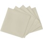 Servilletas 10 unidades crema 50x50 cm de vidaXL, Servilletas de tela - Ref: Foro24-131438, Precio: 23,01 €, Descuento: %