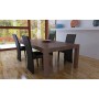 Sillas de comedor 4 unidades cuero sintético marrón oscuro de vidaXL, Sillas de comedor - Ref: Foro24-60598, Precio: 254,43 €...