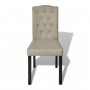 Sillas de comedor 2 unidades de tela camel de vidaXL, Sillas de comedor - Ref: Foro24-240557, Precio: 147,79 €, Descuento: %