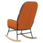 Silla mecedora de tela gris oscuro de vidaXL, Mecedoras - Ref: Foro24-341043, Precio: 118,00 €, Descuento: %