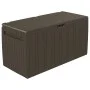 Caja de cojines marrón 270 L 117x45,5x57,5 cm de vidaXL, Cestas para almacenaje - Ref: Foro24-337905, Precio: 71,10 €, Descue...