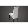 Sillas de comedor 2 unidades cuero sintético blanco de vidaXL, Sillas de comedor - Ref: Foro24-60624, Precio: 165,72 €, Descu...