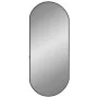 Espejo de pared ovalado negro 70x30 cm de vidaXL, Espejos - Ref: Foro24-348205, Precio: 36,05 €, Descuento: %