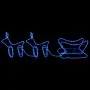 Decoración navideña para jardín renos y trineo 576 LEDs de vidaXL, Luces de Navidad - Ref: Foro24-329812, Precio: 38,64 €, De...