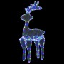 Reno de Navidad con malla 306 LED 60x24x89 cm de vidaXL, Luces de Navidad - Ref: Foro24-329825, Precio: 39,64 €, Descuento: %