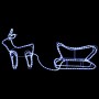 Decoración navideña para jardín renos y trineo 252 LEDs de vidaXL, Luces de Navidad - Ref: Foro24-329873, Precio: 28,34 €, De...