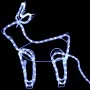 Decoración navideña para jardín renos y trineo 252 LEDs de vidaXL, Luces de Navidad - Ref: Foro24-329873, Precio: 28,12 €, De...