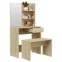 Sonoma oak dressing table set 74.5x40x141 cm by vidaXL, Bedroom Dressers - Ref: Foro24-3114141, Price: 113,03 €, Discount: %