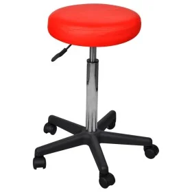 Taburete de oficina rojo de vidaXL, Sillas de oficina - Ref: Foro24-240472, Precio: 52,08 €, Descuento: %