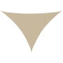 Toldo de vela triangular tela Oxford beige 3x4x4 m en Sombrillas | Comprar online en Foru.es
