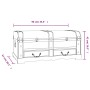 Baúl de almacenaje madera grande negro de vidaXL, Baúles de almacenamiento - Ref: Foro24-60797, Precio: 188,14 €, Descuento: %