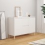 Aparador de madera de ingeniería blanco 101x35x70 cm de vidaXL, Aparadores - Ref: Foro24-806103, Precio: 91,94 €, Descuento: %