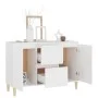 Weißes Sideboard aus Holzwerkstoff, 101 x 35 x 70 cm von vidaXL, Sideboards - Ref: Foro24-806103, Preis: 88,81 €, Rabatt: %