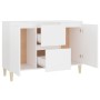 Aparador de madera de ingeniería blanco 101x35x70 cm de vidaXL, Aparadores - Ref: Foro24-806103, Precio: 91,94 €, Descuento: %