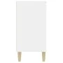 Aparador de madera de ingeniería blanco 101x35x70 cm de vidaXL, Aparadores - Ref: Foro24-806103, Precio: 88,81 €, Descuento: %
